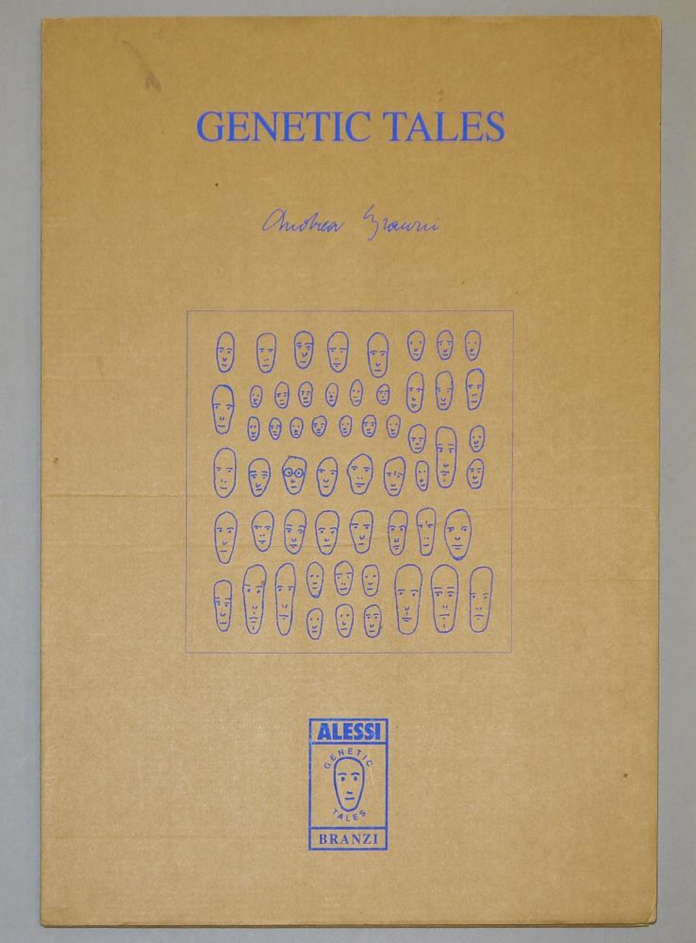 Andrea Branzi, Mappe „Genetic Tales“: Groups & Crowds, 6 sign. Serigraphien von 1998, o. Rahmen - Bild 5 aus 5