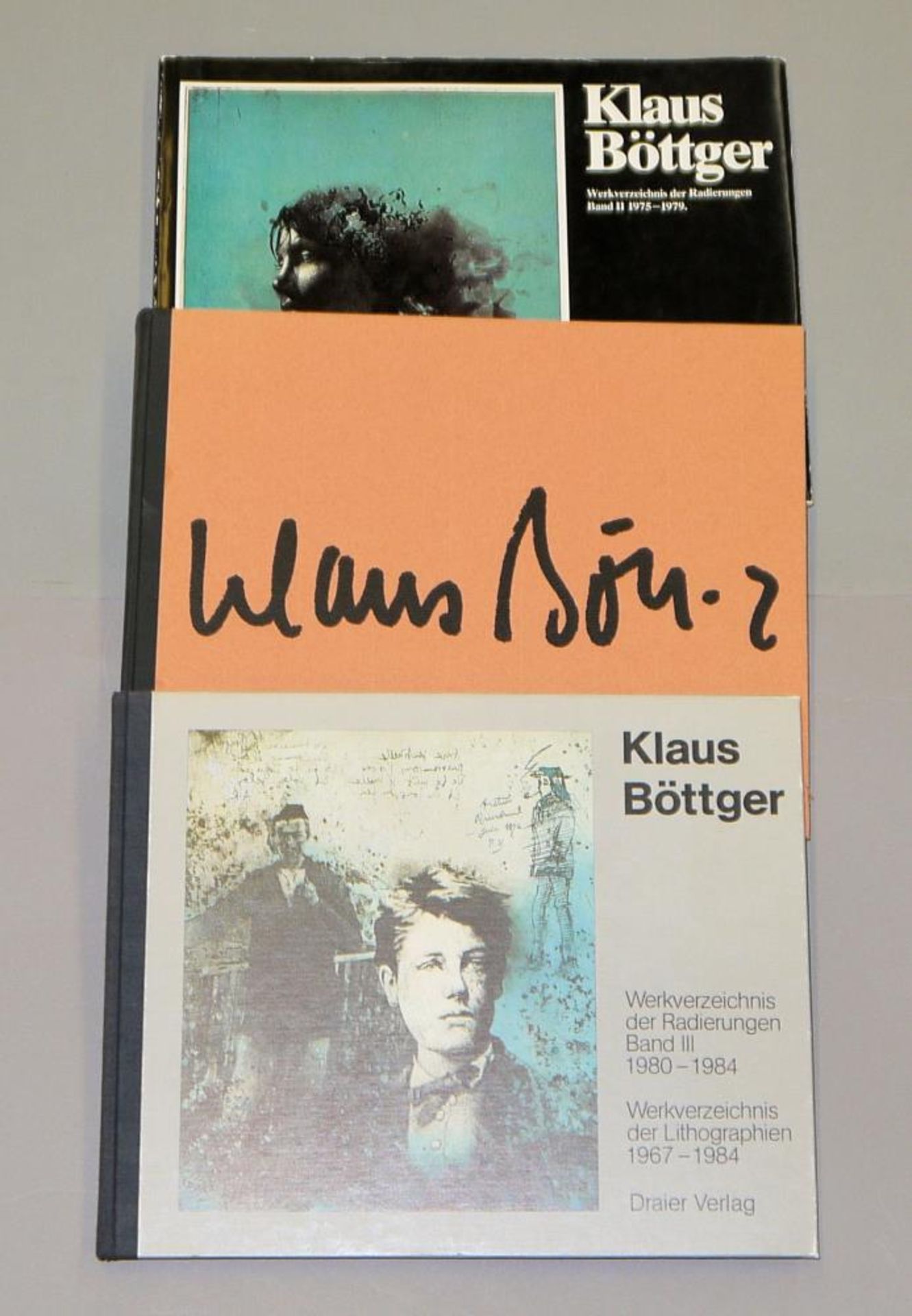 Klaus Böttger, Slg. von 12 sign. Radierungen & 3 Werkverzeichnisse 1964-84, für Selbstbesichtiger! - Bild 6 aus 6
