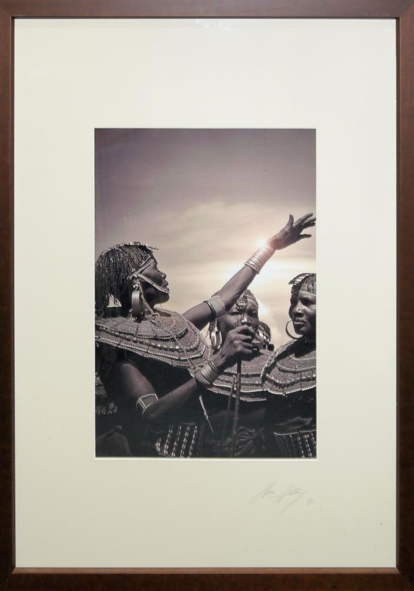 Timo Heiny, Sammlungsnachlass mit 14 signierten Fotografien, Portraits von Menschen aus Afrika und