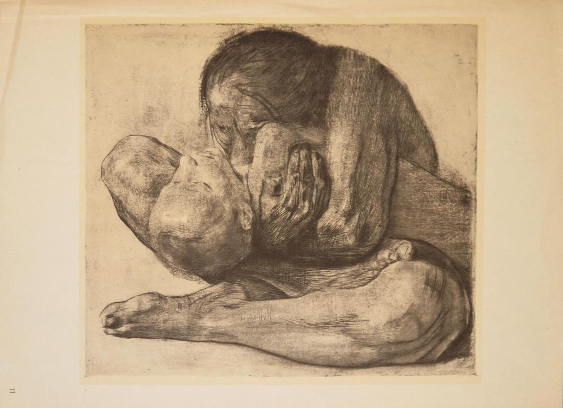 Käthe Kollwitz, 7 Blatt Druckgraphik, Offsets 1920er Jahre Käthe Kollwitz, 1867 – 1945, - Image 3 of 8