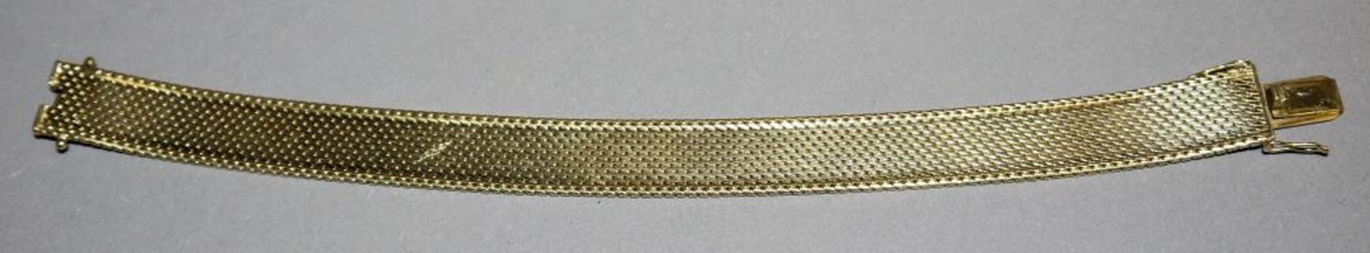 Armband, Gold 14kt Gelbgold, Sicherheitshäkchen, 27,15 g