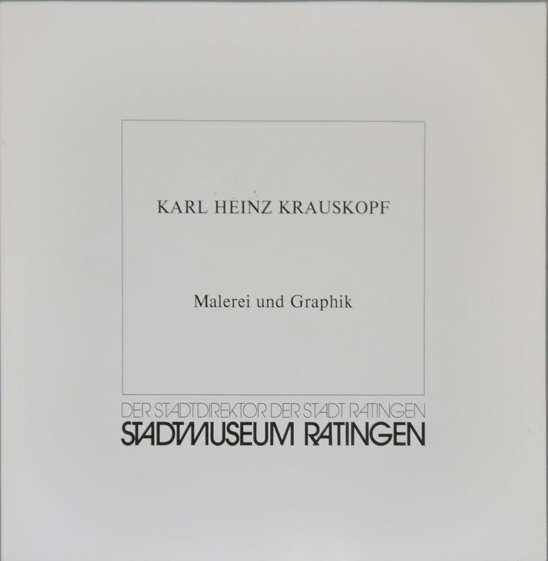 K.H. Krauskopf, „Bacchanal“ & 148 R1, zwei Ölgemälde mit Katalogen Karl Heinz Krauskopf, 1930 - Image 3 of 6