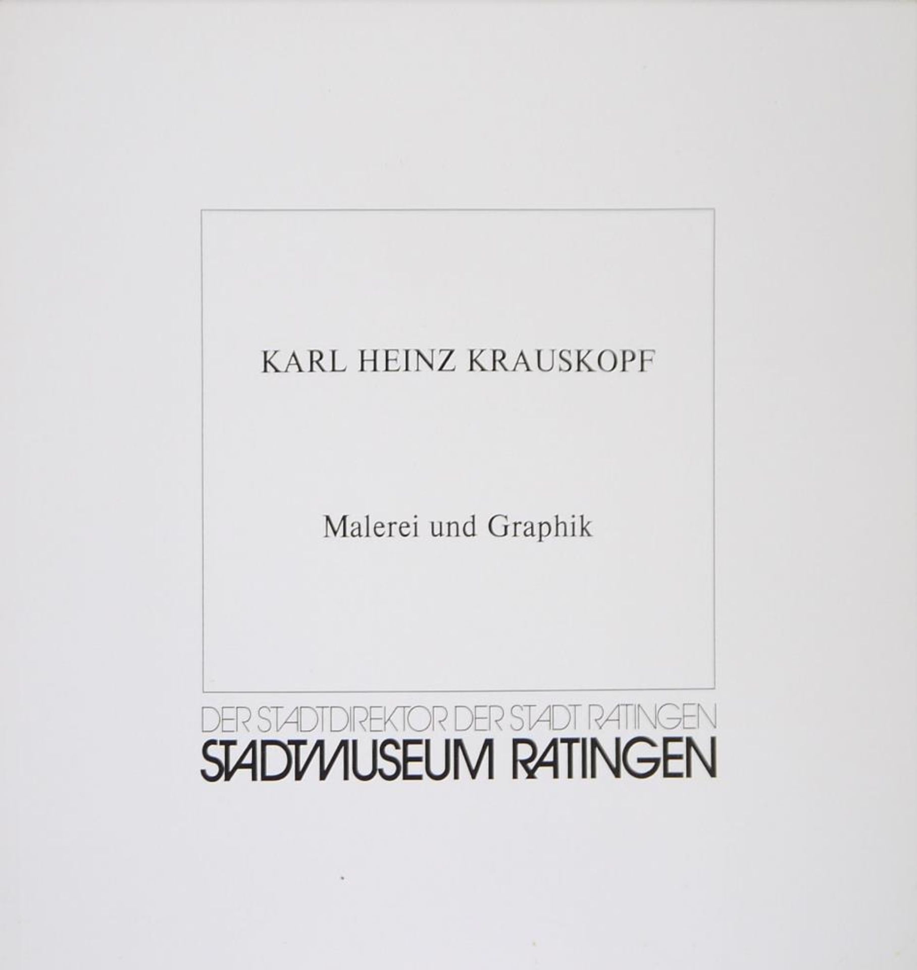 K.H. Krauskopf, „Bacchanal“ & 148 R1, zwei Ölgemälde mit Katalogen Karl Heinz Krauskopf, 1930 - Image 6 of 6