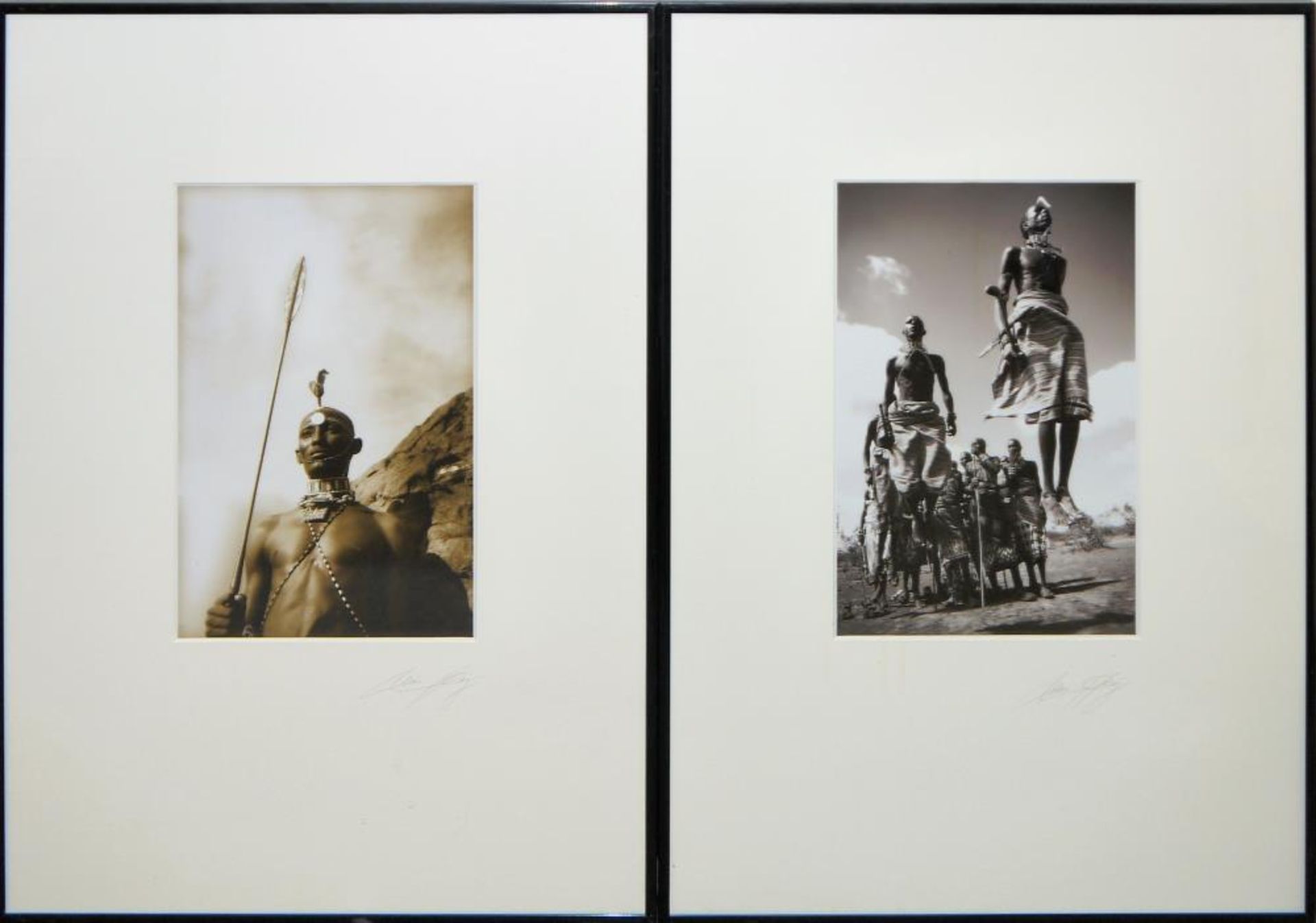 Timo Heiny, Sammlungsnachlass mit 14 signierten Fotografien, Portraits von Menschen aus Afrika und - Bild 2 aus 9