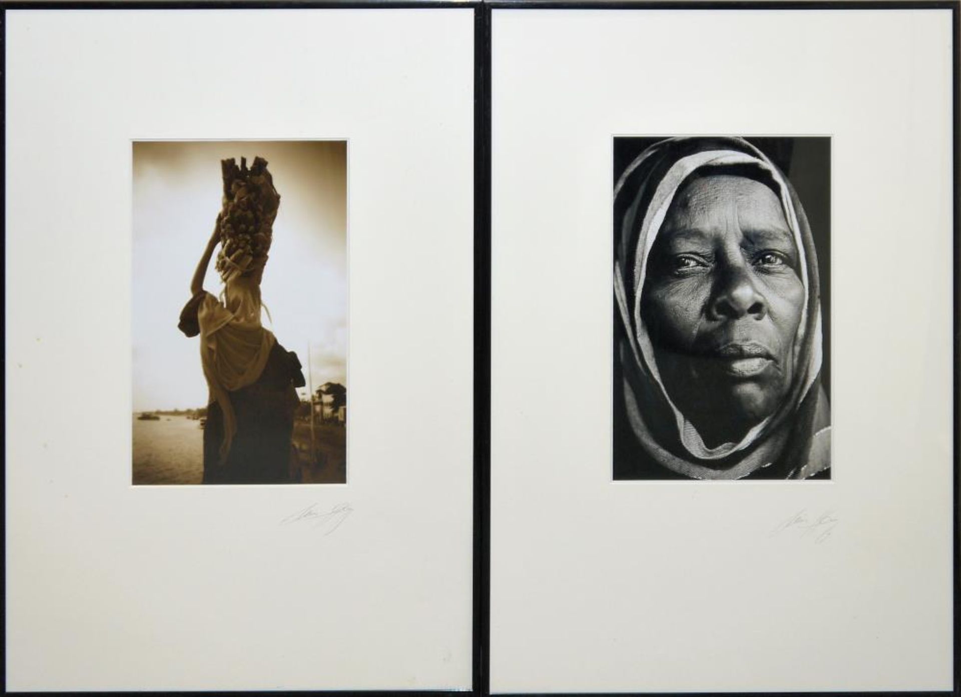 Timo Heiny, Sammlungsnachlass mit 14 signierten Fotografien, Portraits von Menschen aus Afrika und - Bild 4 aus 9