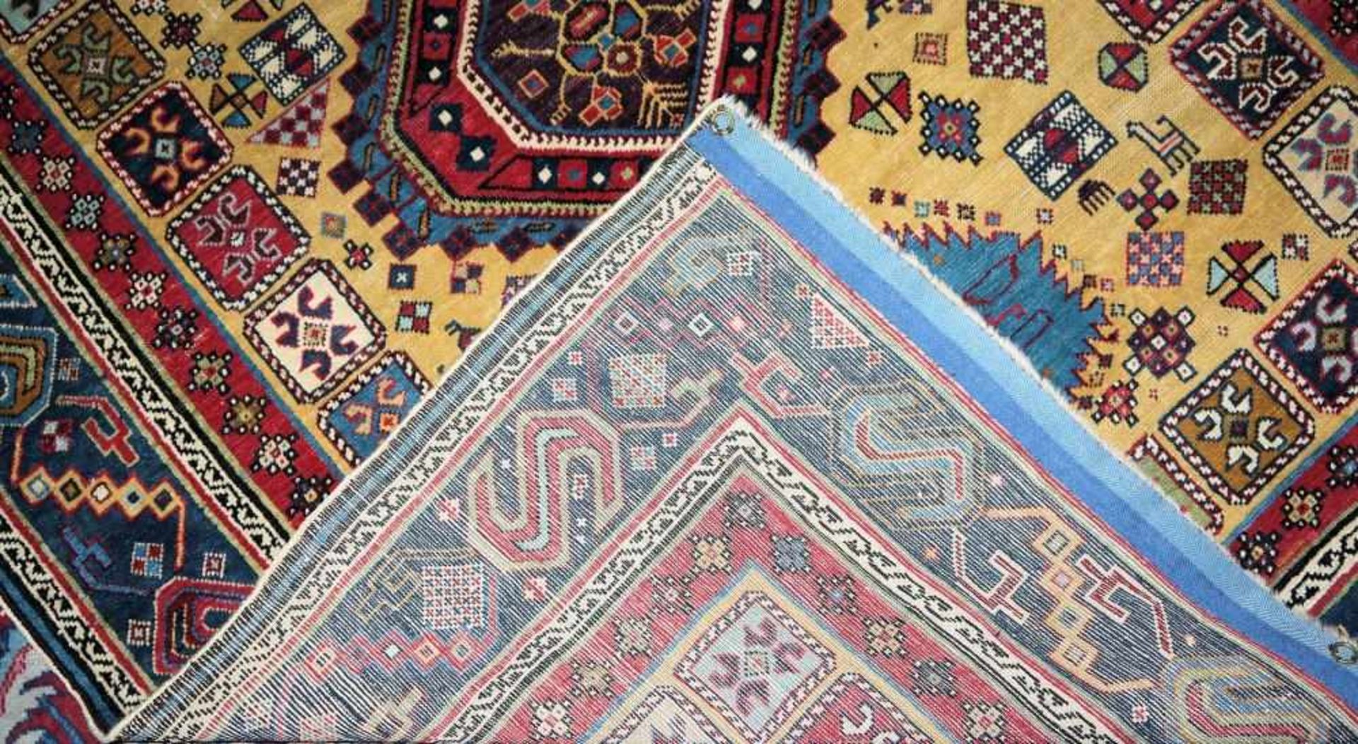 Orientteppich Kabristan, Kaukasus, 1. H. 20. Jh. Wolle/Wolle, feiner Teppich der Kuba-Schirwan- - Image 3 of 3