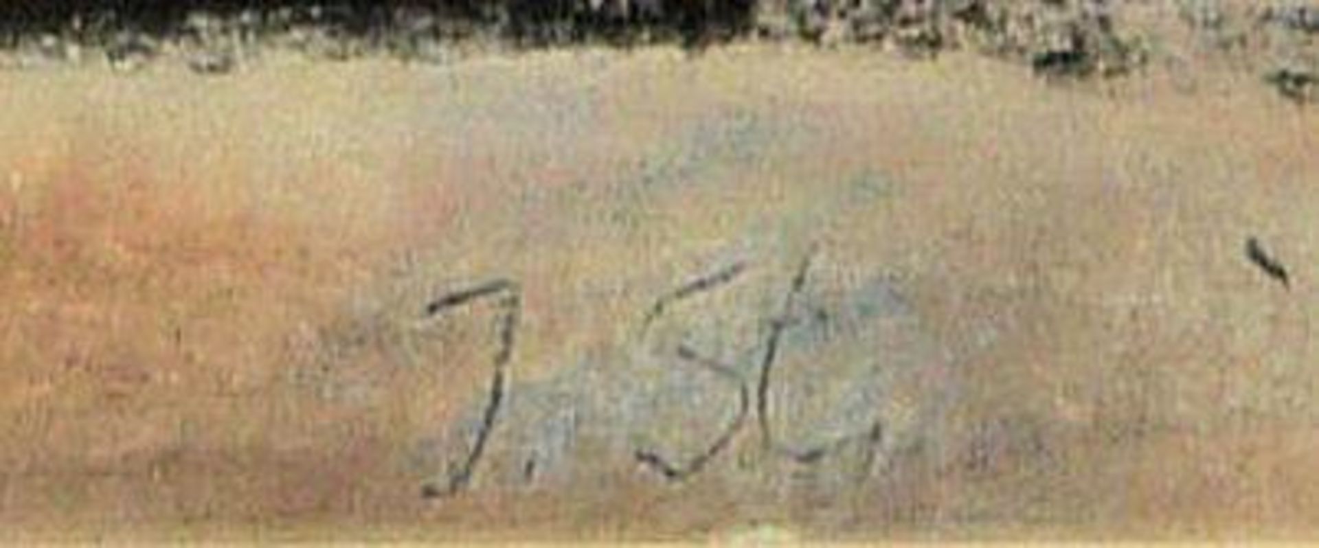 Josef Steiner, Stehender Akt mit rosa Strümpfen, Mischtechnik, 1930, gerahmt Josef Steiner, 1899 – - Bild 3 aus 3