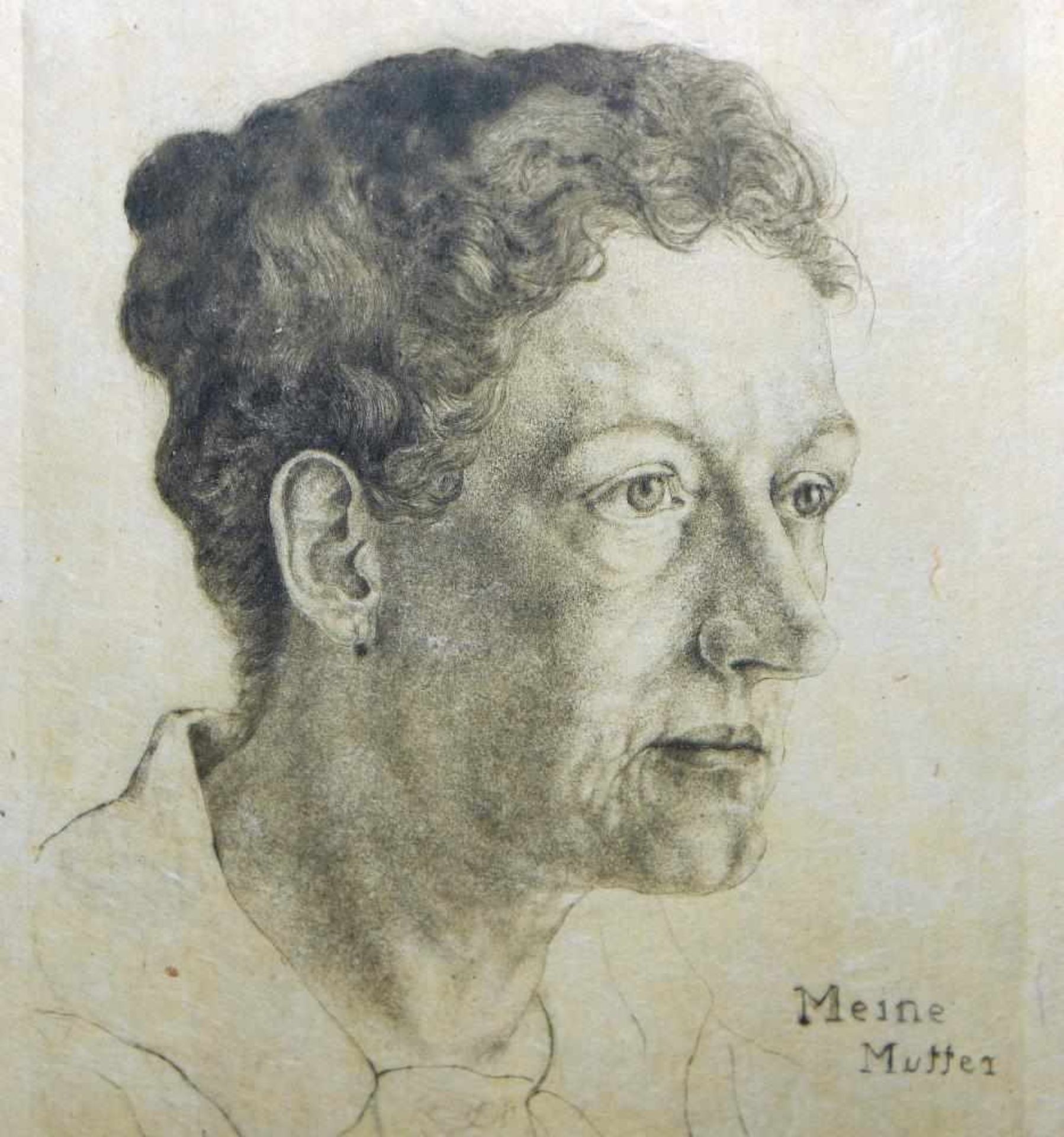 Josef Steiner, Zwei Frauenportraits u. „Meine Mutter“, Zeichnung u. 2 Radierungen,1927 u. 1923, - Bild 8 aus 12
