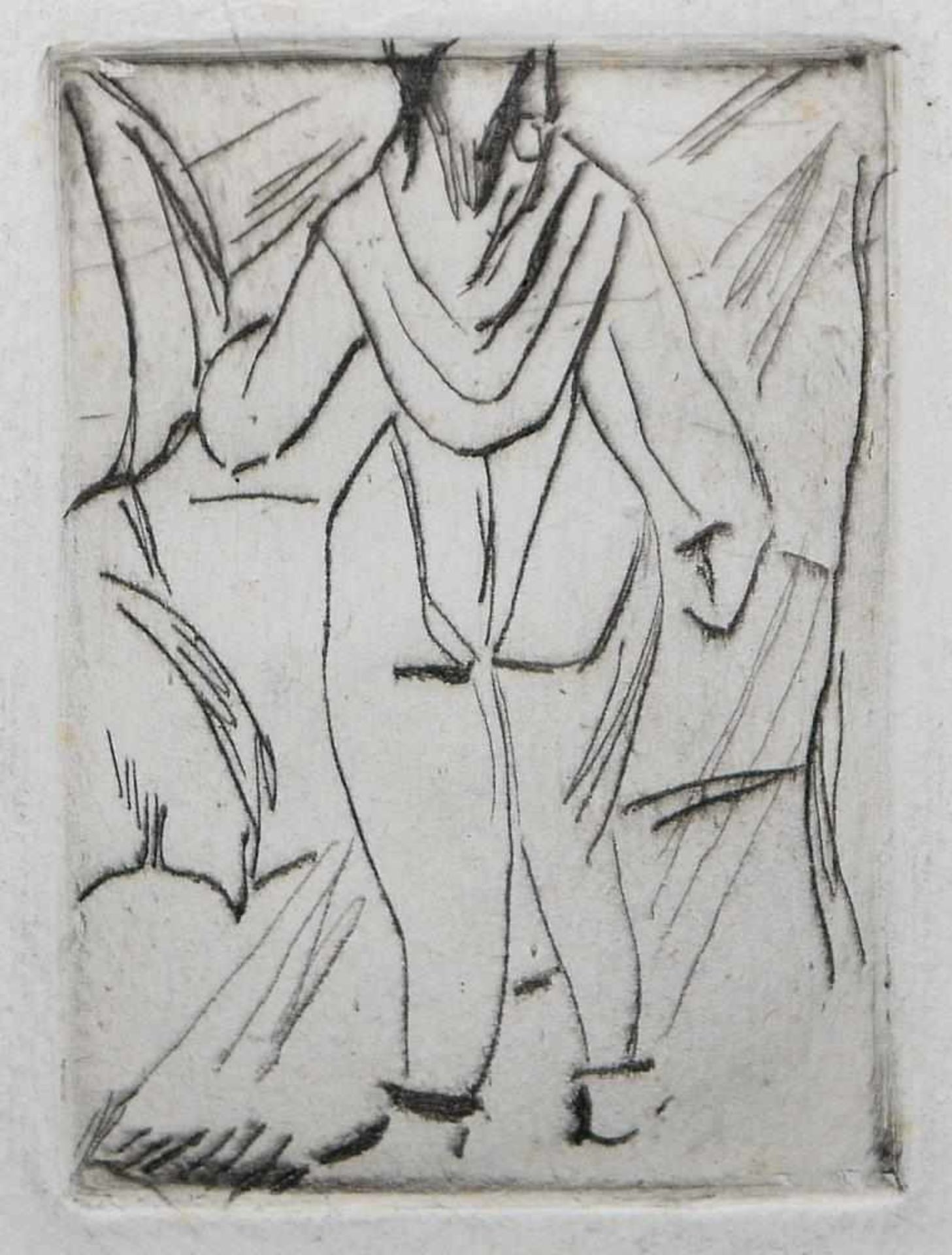 Josef Steiner, „Frauenakt im Wald“, Liebesakt, „Mädchenporträt“, „Jung und Alt“, „Totentanz – Die - Bild 3 aus 15