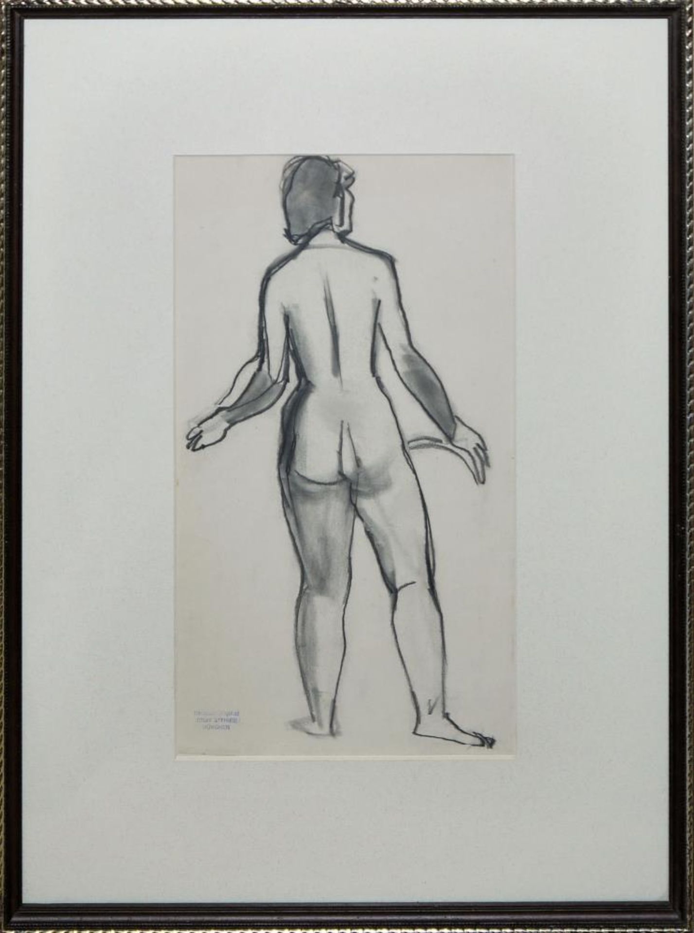 Josef Steiner, Drei Frauenakte, 3 Kohlezeichnungen um 1920/21, gerahmt Josef Steiner, 1899 – 1977,