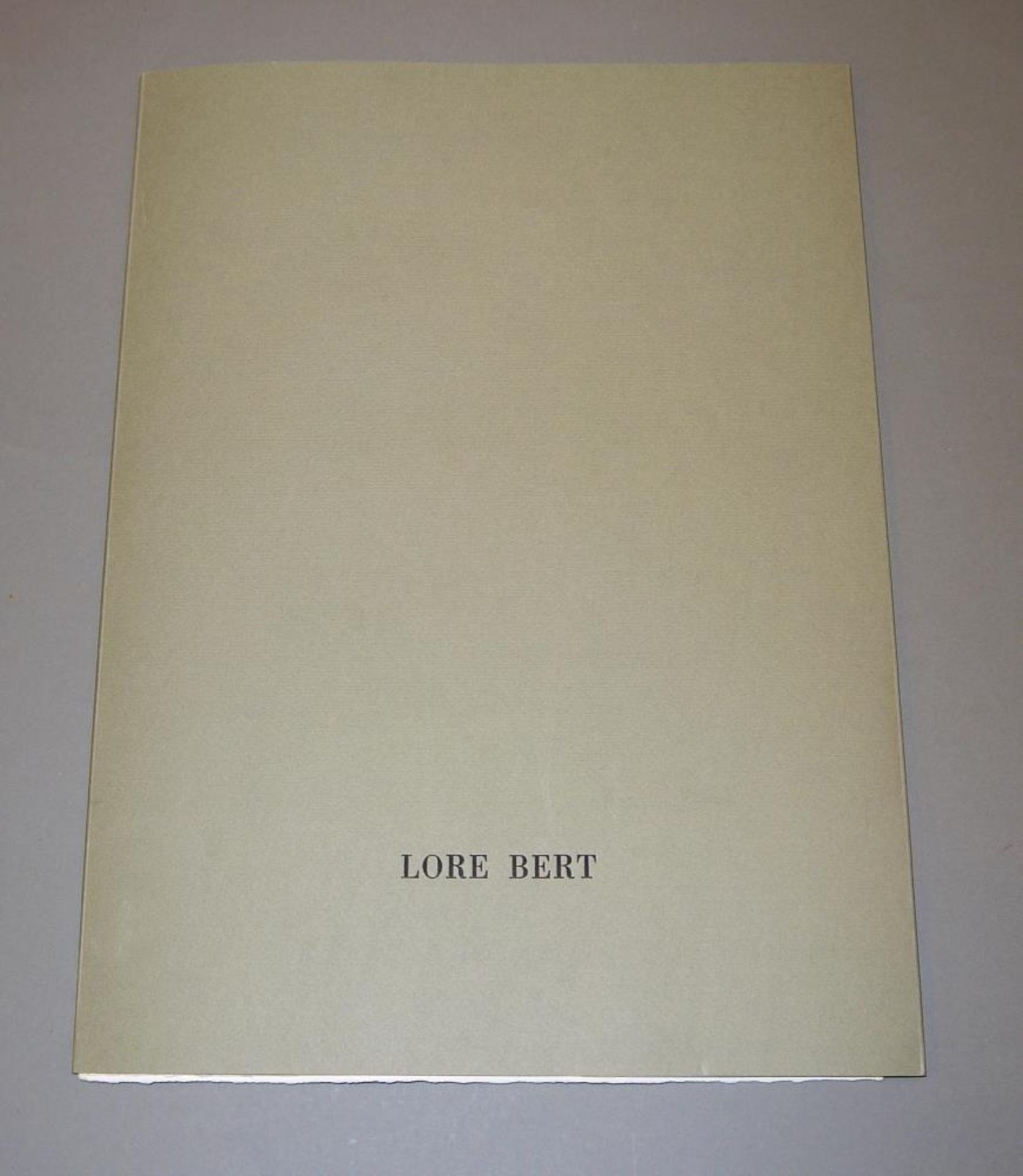 Lore Bert, 5 farbige Graphiken, 1991/94, 1x in Mappe, Verlag Dorothea van der Koelen Mainz Lore