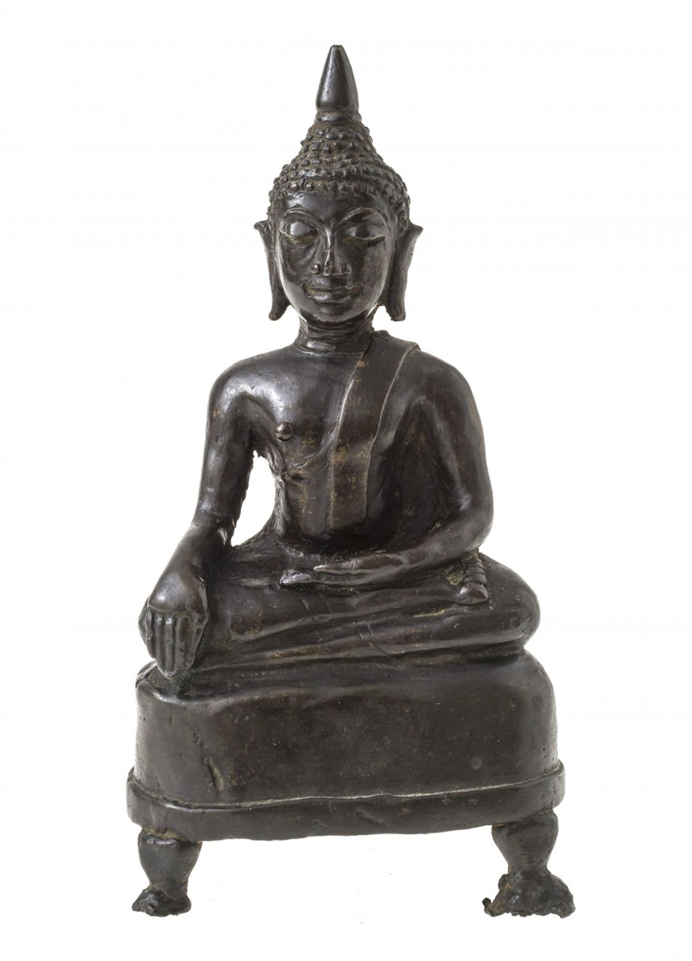 BuddhaThailand. Bronze. H. 15 cm.BuddhaThailand. Bronze. H. 15 cm.- - -27.00 % buyer's premium on
