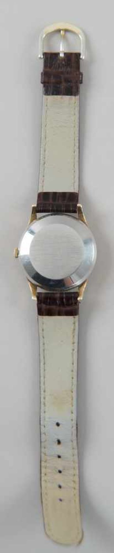 IWC Schaffhausen Automatic Uhr mit Lederarmband, Gebrauchsspuren, L 24 cm - Bild 5 aus 7