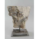 Romanisches Kapitell / Fragment, H 30 cm- - -24.00 % buyer's premium on the hammer price19.00 %