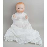 Puppe Armand Marseille 341, Dream Baby mit Schlafkissen, 1926, bespielt, 43cm- - -24.00 % buyer's