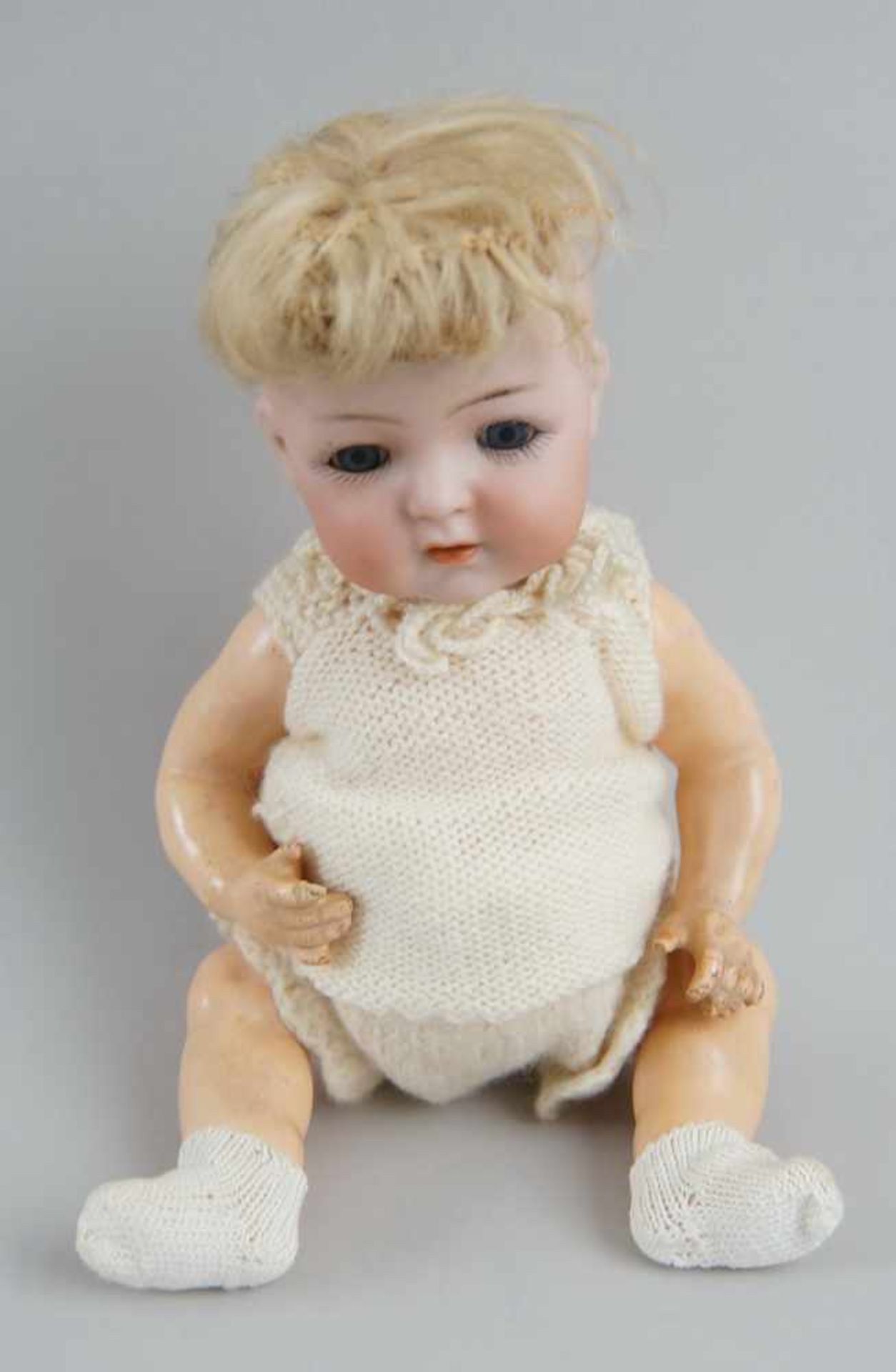 Puppe Kämmer & Reinhardt 121 26, von 1912, seltene Grösse, bespielt, 25cm- - -24.00 % buyer's - Bild 3 aus 4