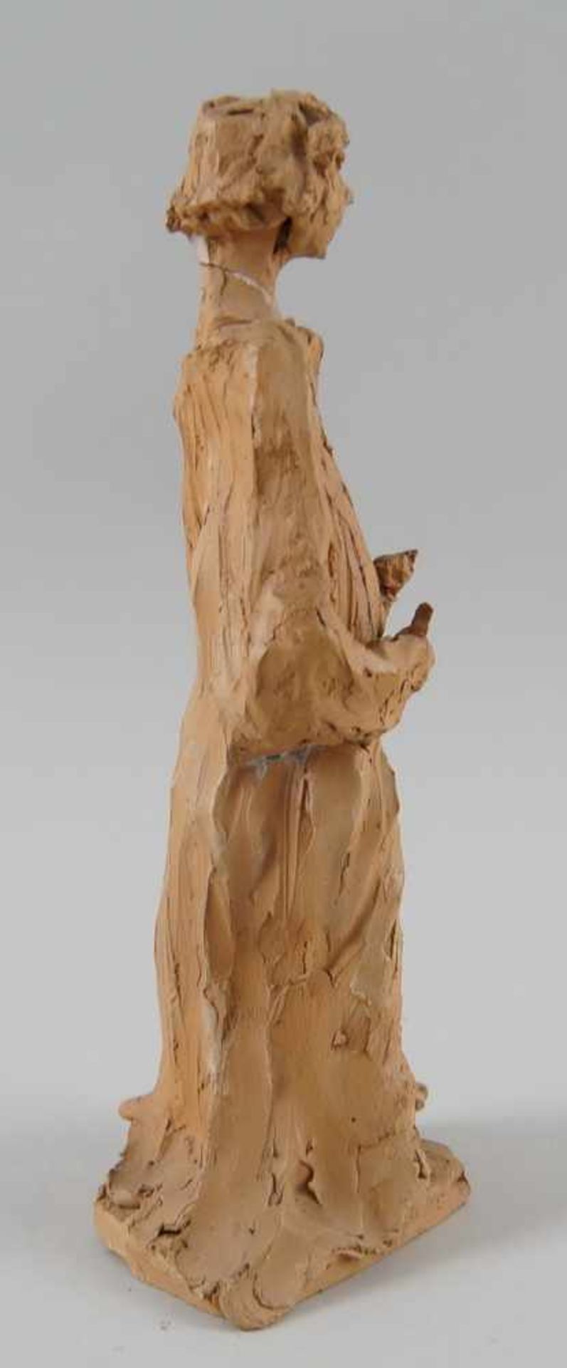 Francesco Messino Skulptur aus Ton, besch., H 25 cm- - -24.00 % buyer's premium on the hammer - Bild 5 aus 7