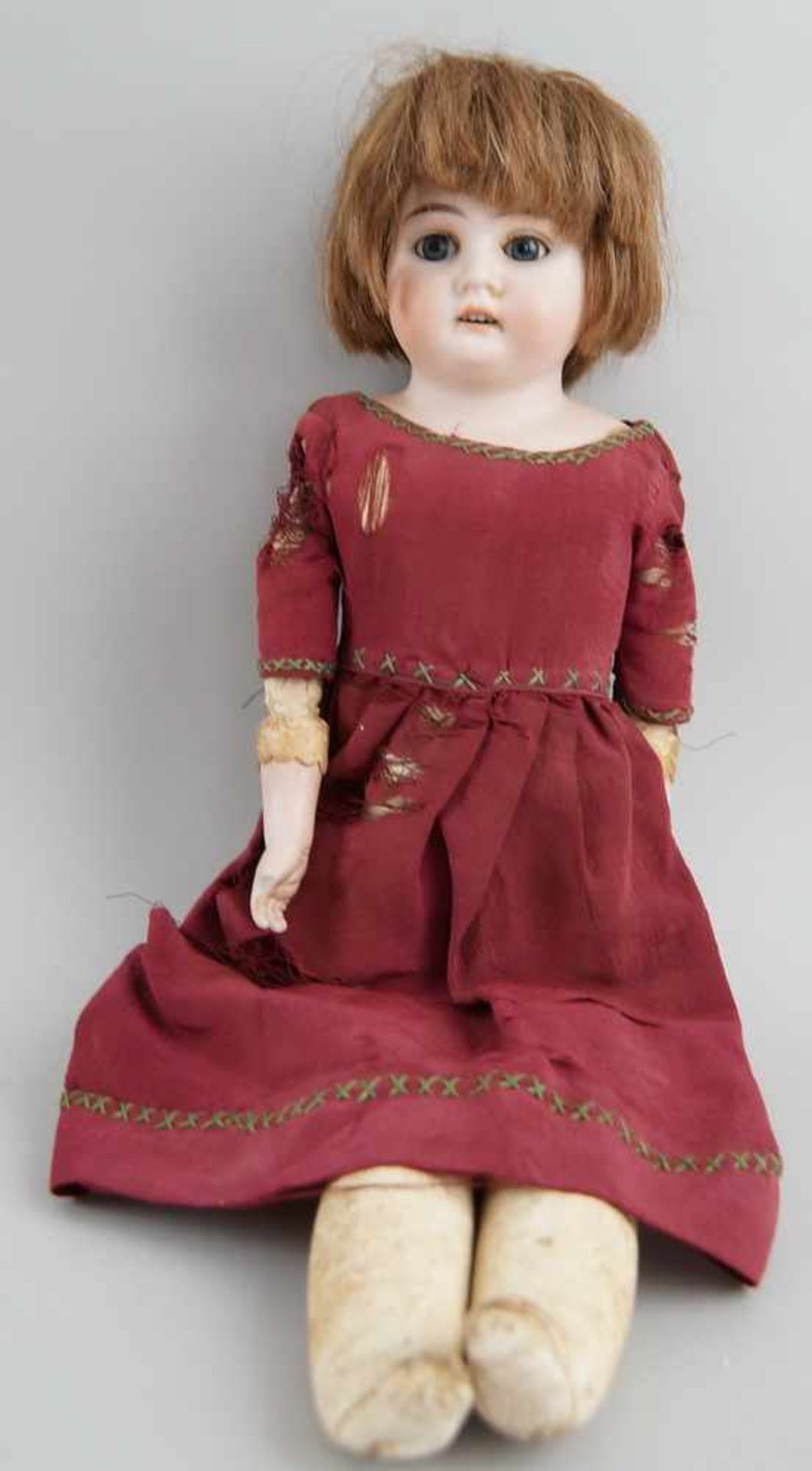 Puppe Armand Marseille 3200, 1896, bespielt, 39cm- - -24.00 % buyer's premium on the hammer
