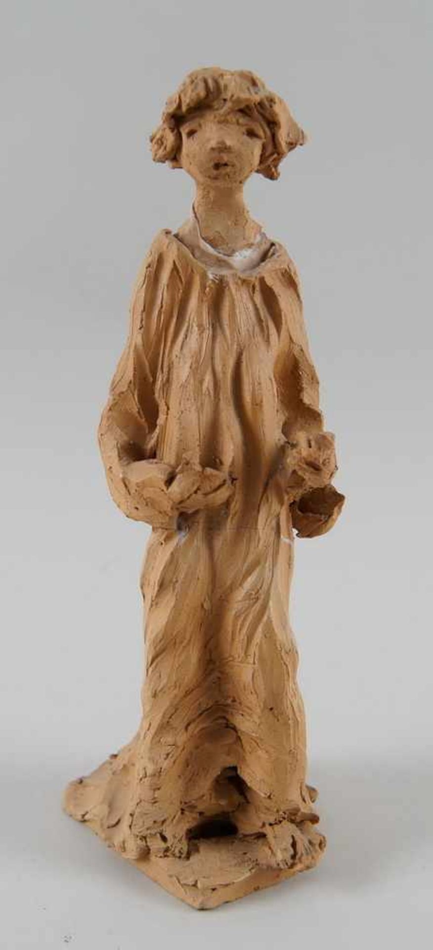 Francesco Messino Skulptur aus Ton, besch., H 25 cm- - -24.00 % buyer's premium on the hammer - Bild 6 aus 7
