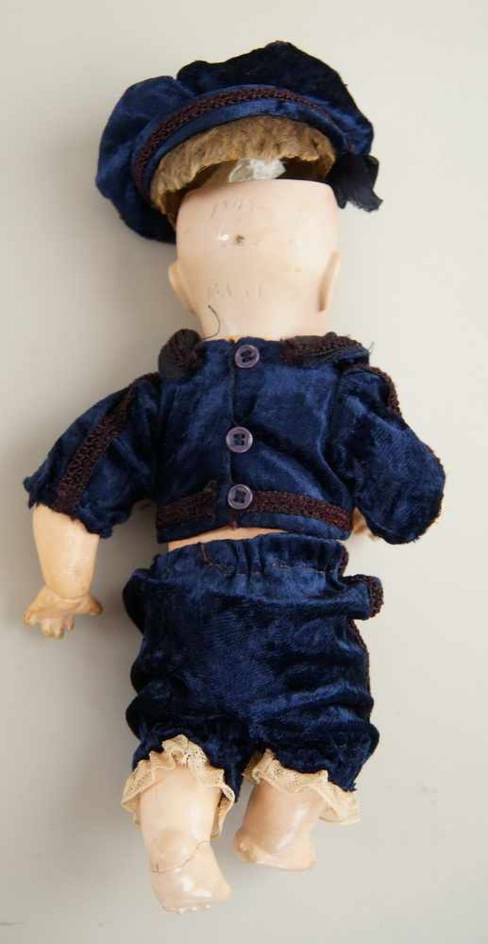 Puppe Franz Schmidt 1295, Babykörper, von 1912, bespielt, 30 cm- - -24.00 % buyer's premium on the - Bild 4 aus 4