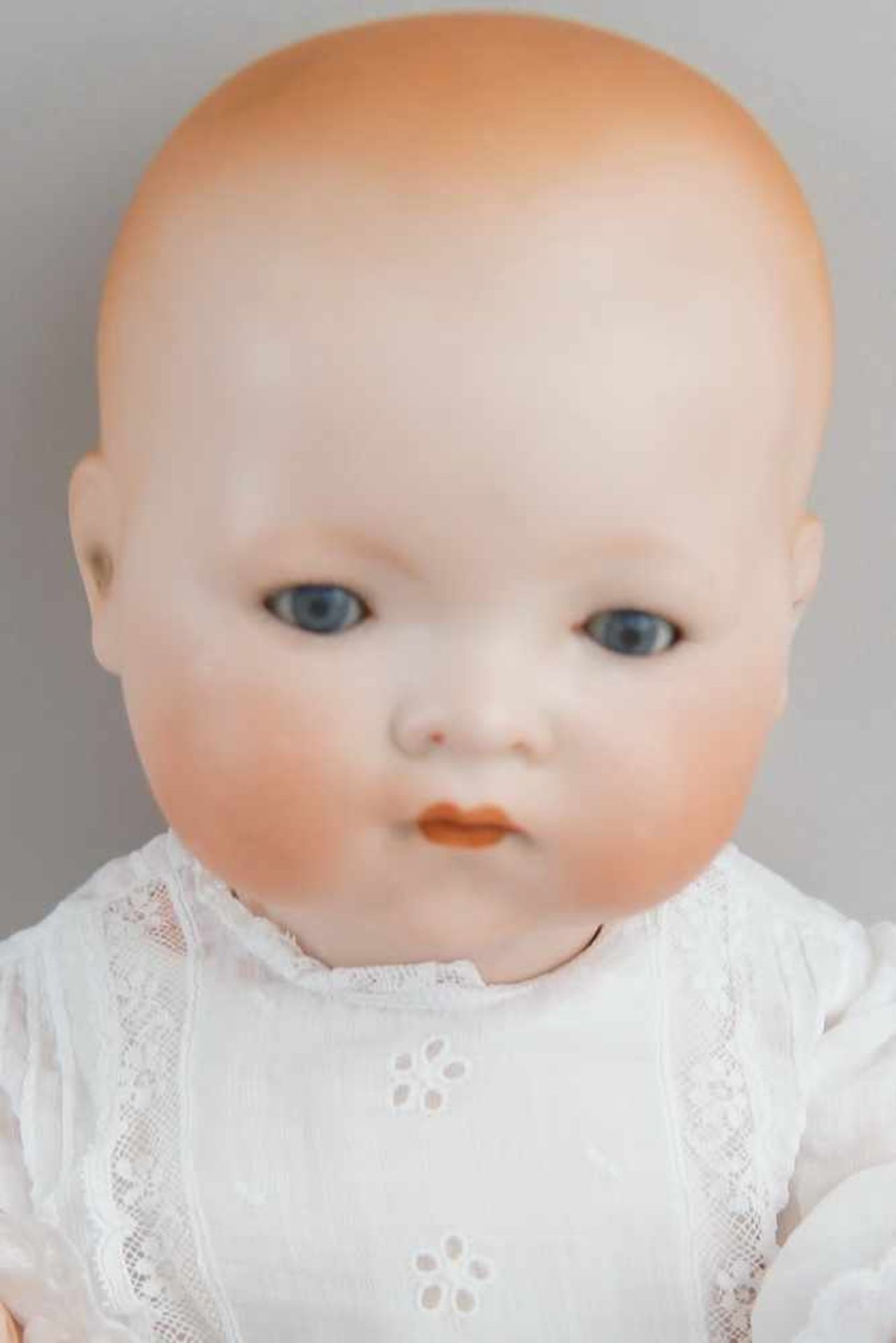 Puppe Armand Marseille 341, Dream Baby mit Schlafkissen, 1926, bespielt, 43cm- - -24.00 % buyer's - Bild 5 aus 7