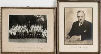 Paar historische Fotografien LeipzigS/W- Porträtfotografie von Dr. Heinrich Uhlendahl (1886-1954,
