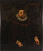 Unbekannt(Deutscher o. böhmischer Maler, A. 17. Jh.) Öl/Lwd. Porträt d. Kaisers Rudolf II., König v.