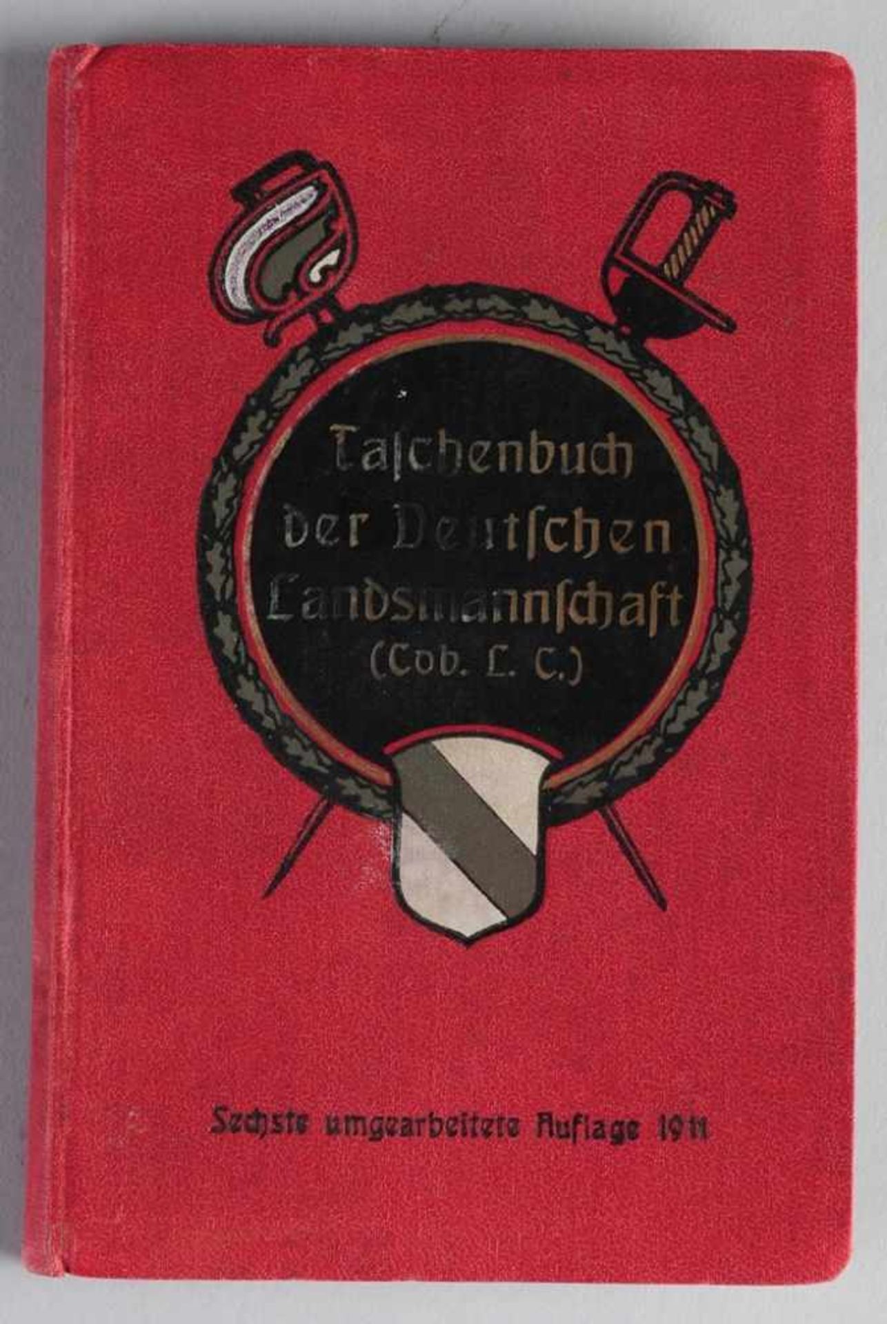 "Taschenbuch der Deutschen Landsmannschaft (Cob. L. C.)"Hrsg. von Prof. Trittel I, 6. verbesserte u.