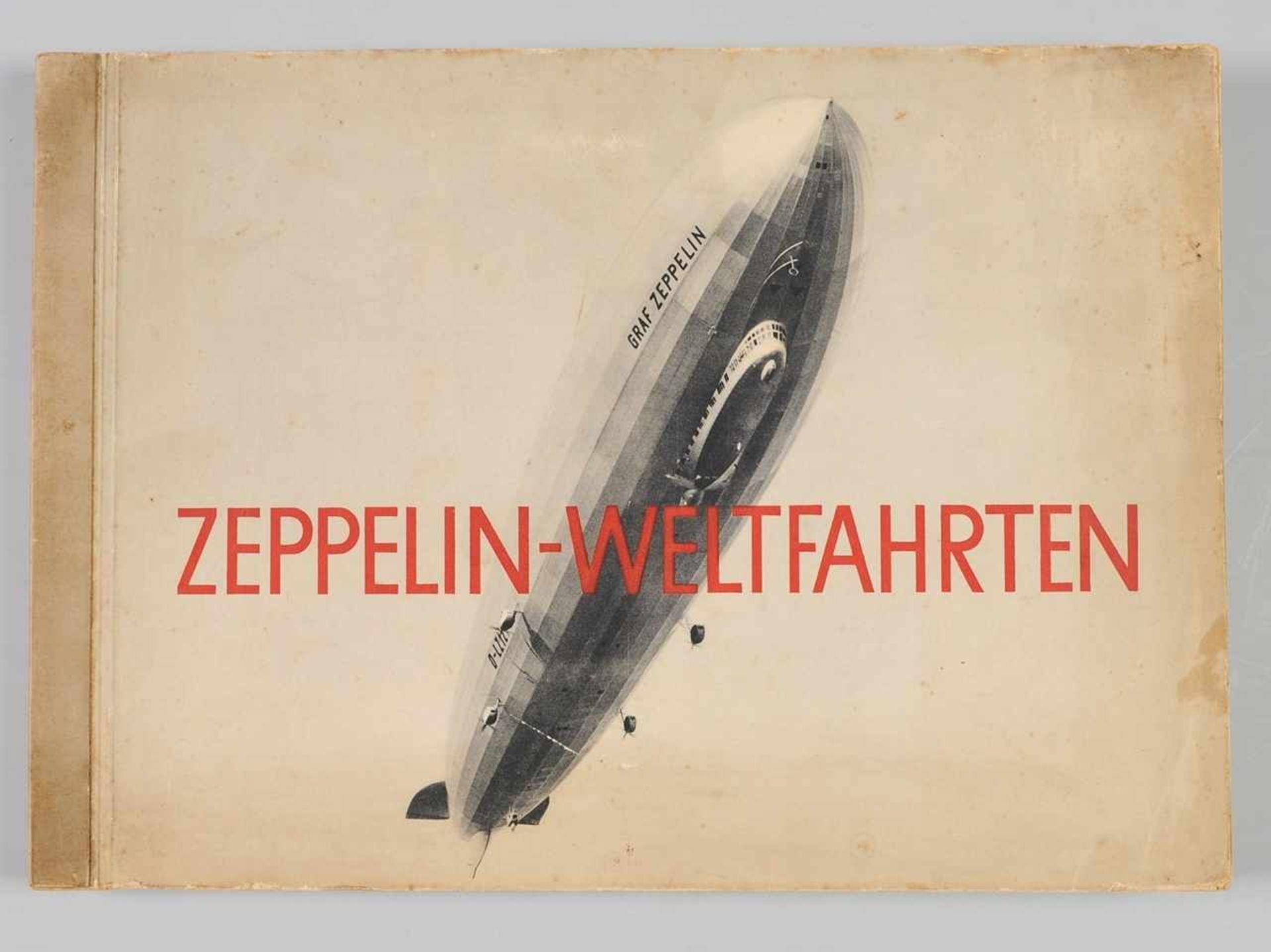 Zigarettenbilder-Album "Zeppelin-Weltfahrten""...Vom ersten Luftsschiff 1899 bis zu den Fahrten