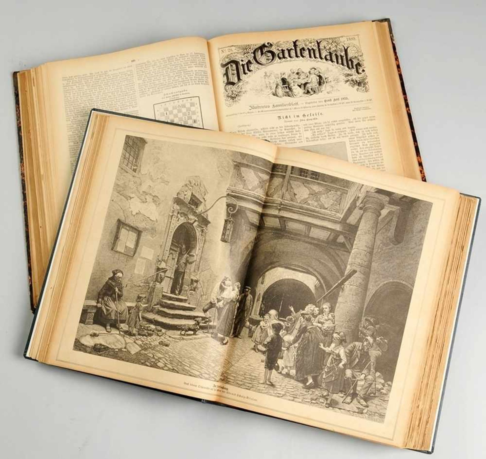 "Die Gartenlaube. Illustriertes Familienblatt"2 Bde. Leipzig, Verlag von Ernst Keil, 1881/