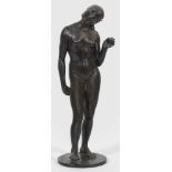 August Schreitmüller(1871 München - 1958 Dresden)"Eva". OriginaltitelBronze, dunkel patiniert.