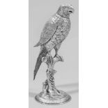 Prächtiger PapageiVollplastisch gearbeitete Skulptur eines Papageies mit realistischer