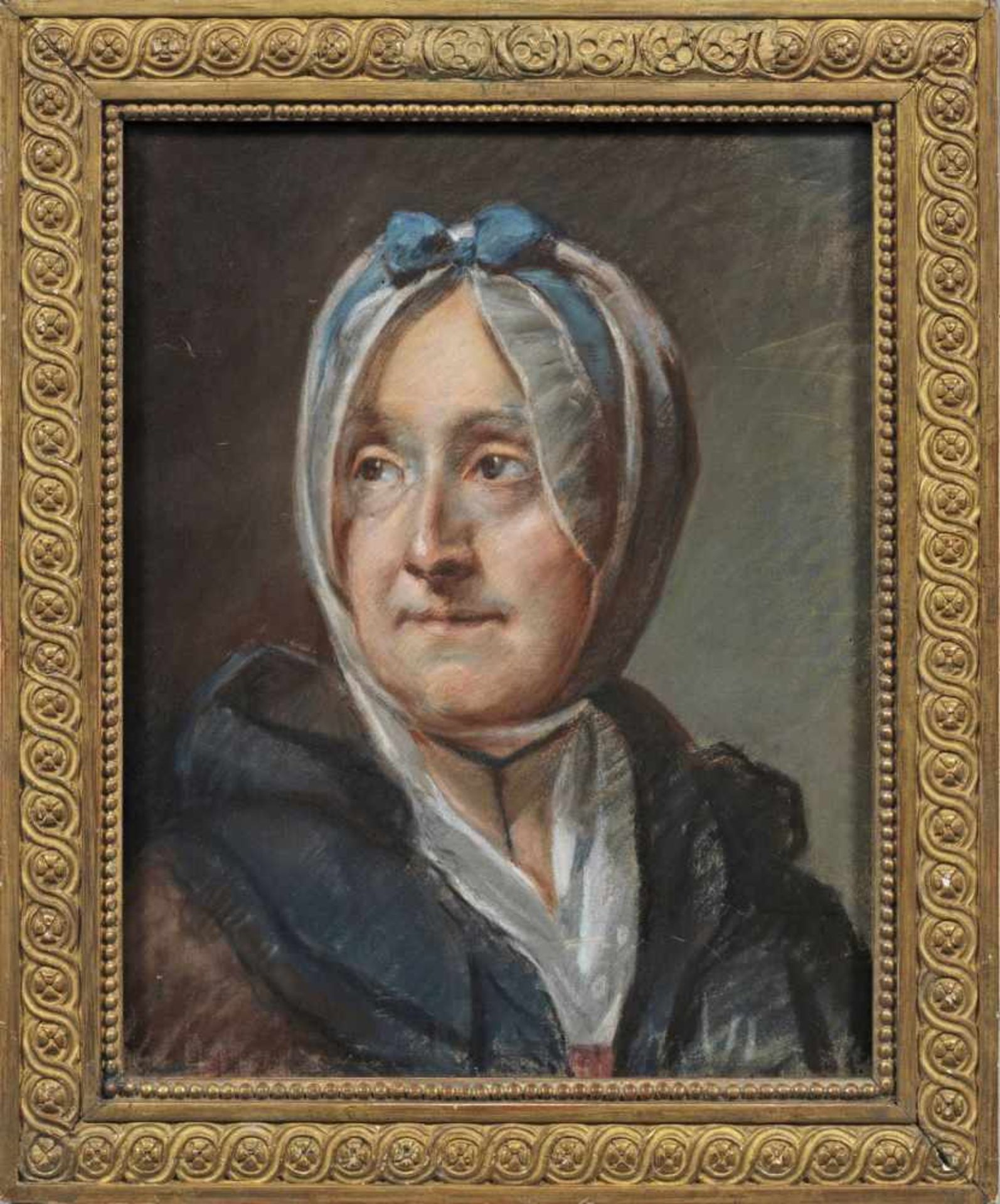 Jean-Baptiste Siméon Chardin(1699 Parid - 1779 ebenda) attr.; "Madame Chardin".