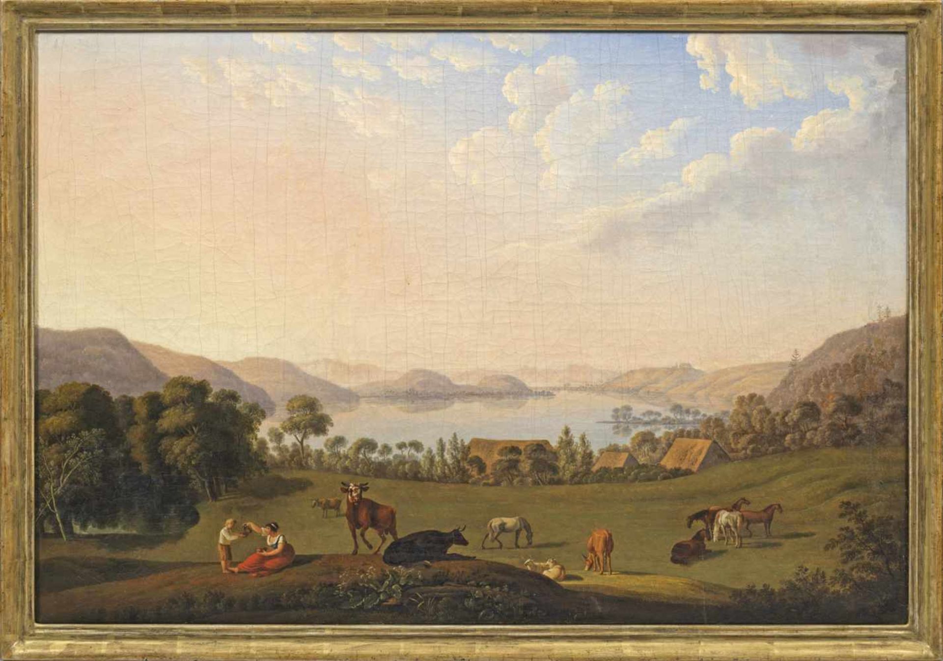 Ludwig Philipp Strack(1761 Haina bei Kassel - 1836 Oldenburg)Der Kellersee in der Holsteinischen