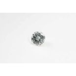 Loser DiamantsolitärBrillant 1,67 ct (7,76 - 7,87 x 4,58 mm, hochfeines Weiß/E, vvs1, keine