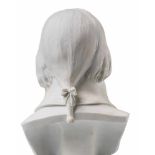 A rare Sèvres porcelain bust of Général Napoléon BonaparteFired in two parts and screw mounted.