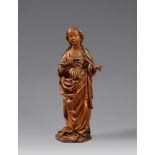 A carved wood figure of Mary Magdalene reading petitions, Nuremberg, circa 1520/1525Presumably