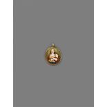 An enamelled gold pendant with Mary Magdalene, probably South German, first half 17th centuryThe