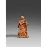 A terracotta figure of Saint Aloysius Gonzaga, attributed to Pierre Legros the YoungerWorked in