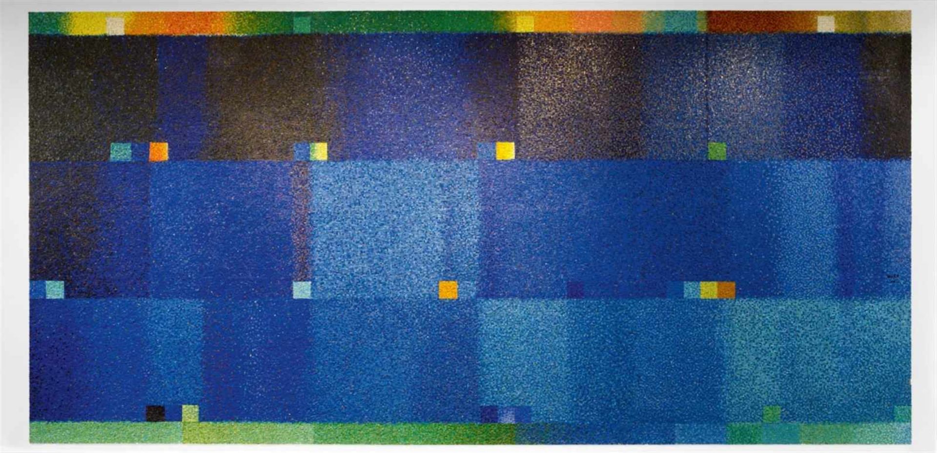 Heinz MackGroßes Mosaik (Klang-Farben)< - Bild 2 aus 2