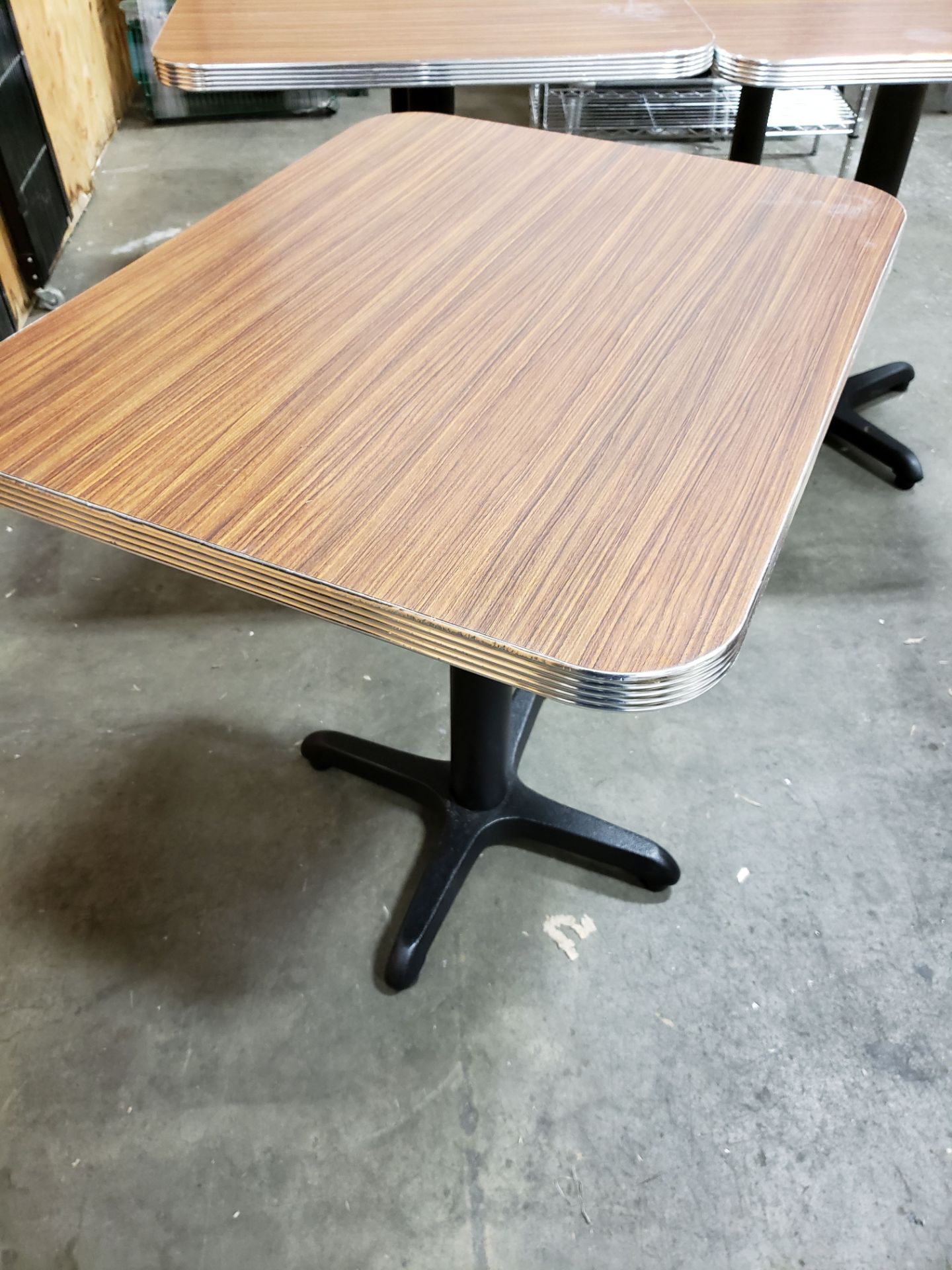 24" x 30" Wood Top Restaurant Tables - Lot of 5 - Image 2 of 4