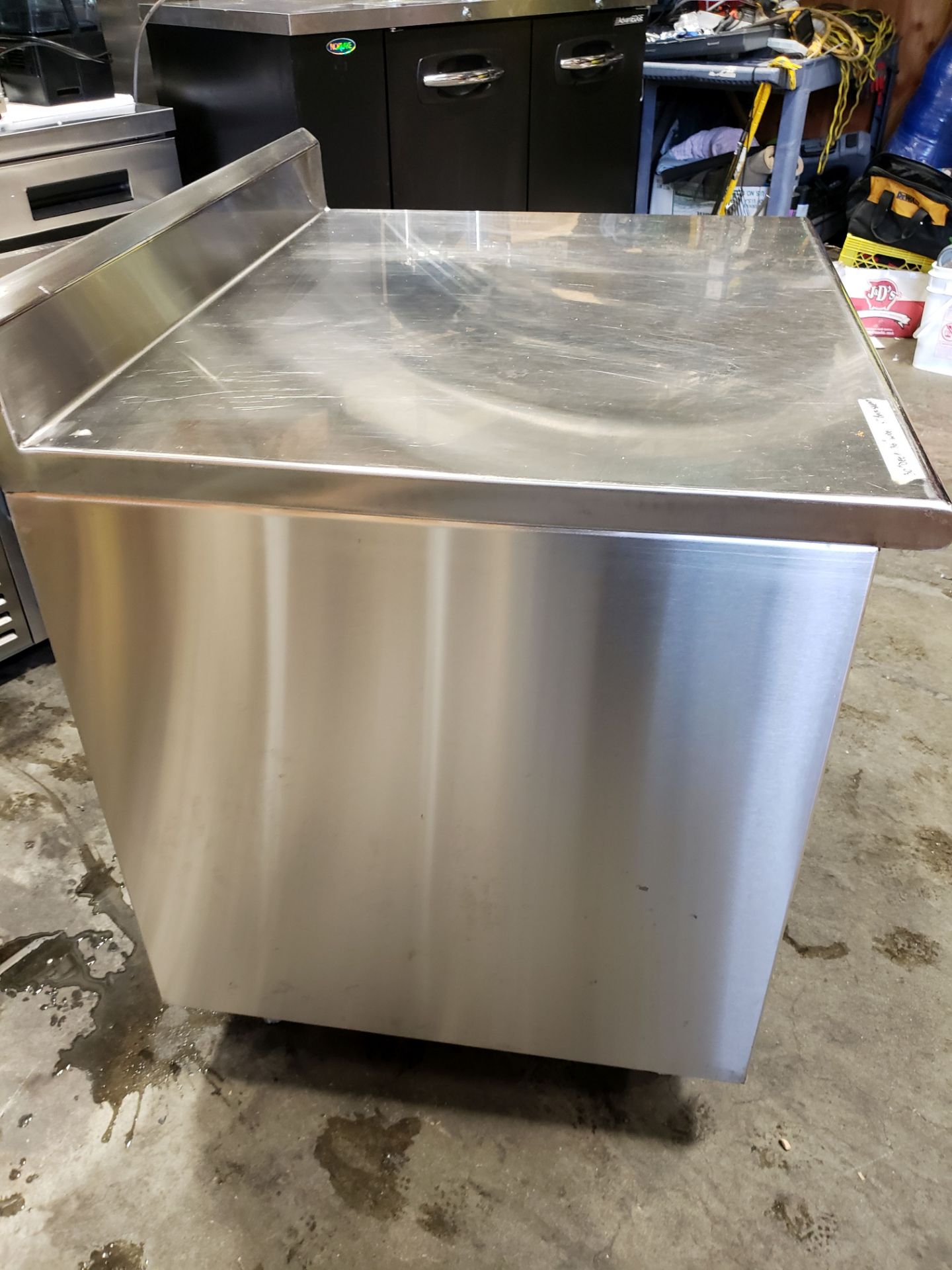 36" x 30" Stainless Cabinet with 5" Back Splash - Image 3 of 5