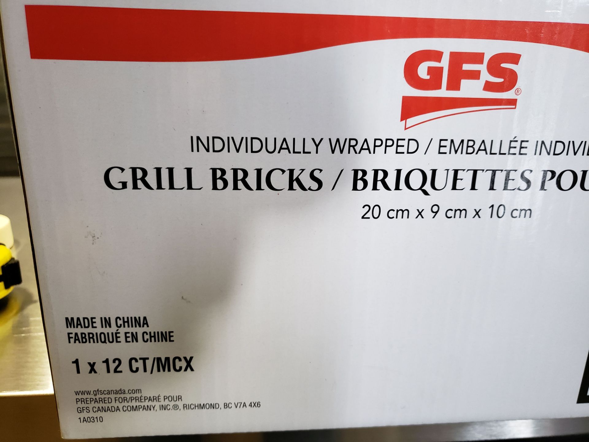 GFS Grill Bricks - Case of 12 - Image 2 of 2