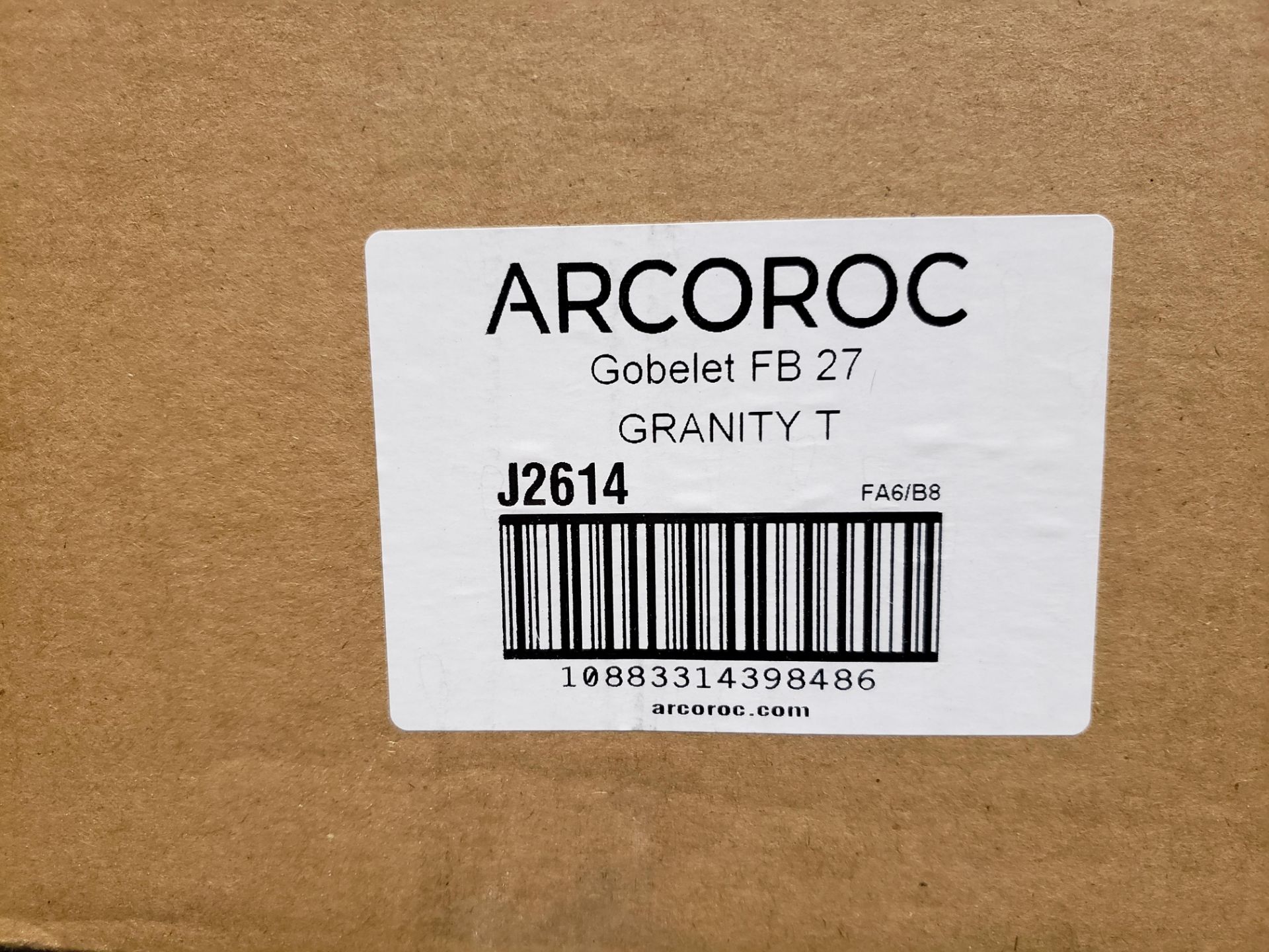 Arcoroc Granity 9 oz Tempered Rocks Glasses - 46 Glasses - Image 2 of 3