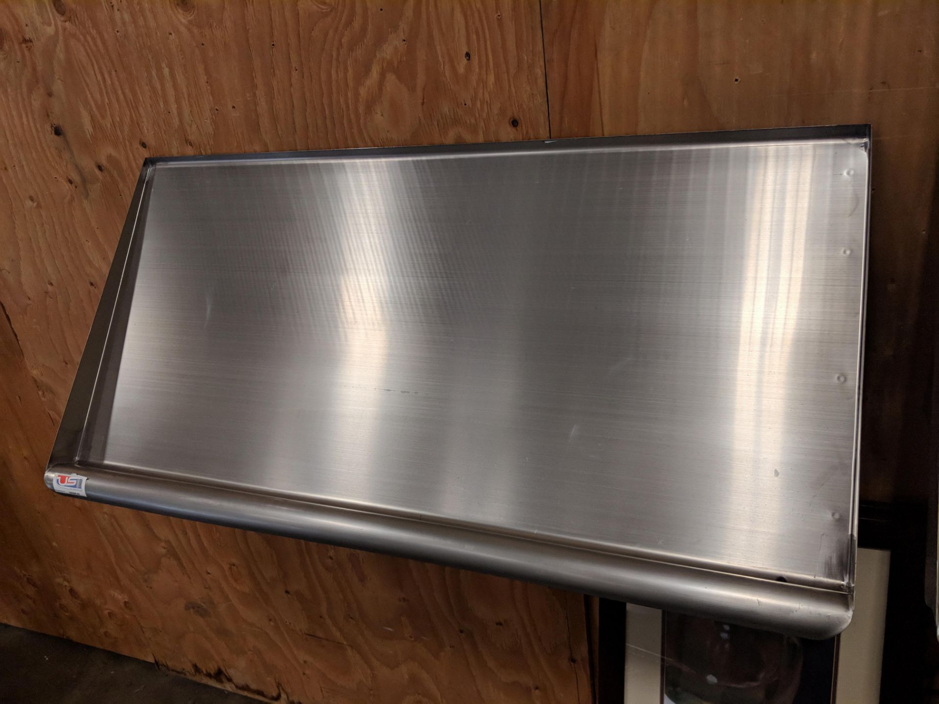 42" Stainless Steel Dishwasher Rack Drain Shelf - Image 2 of 2