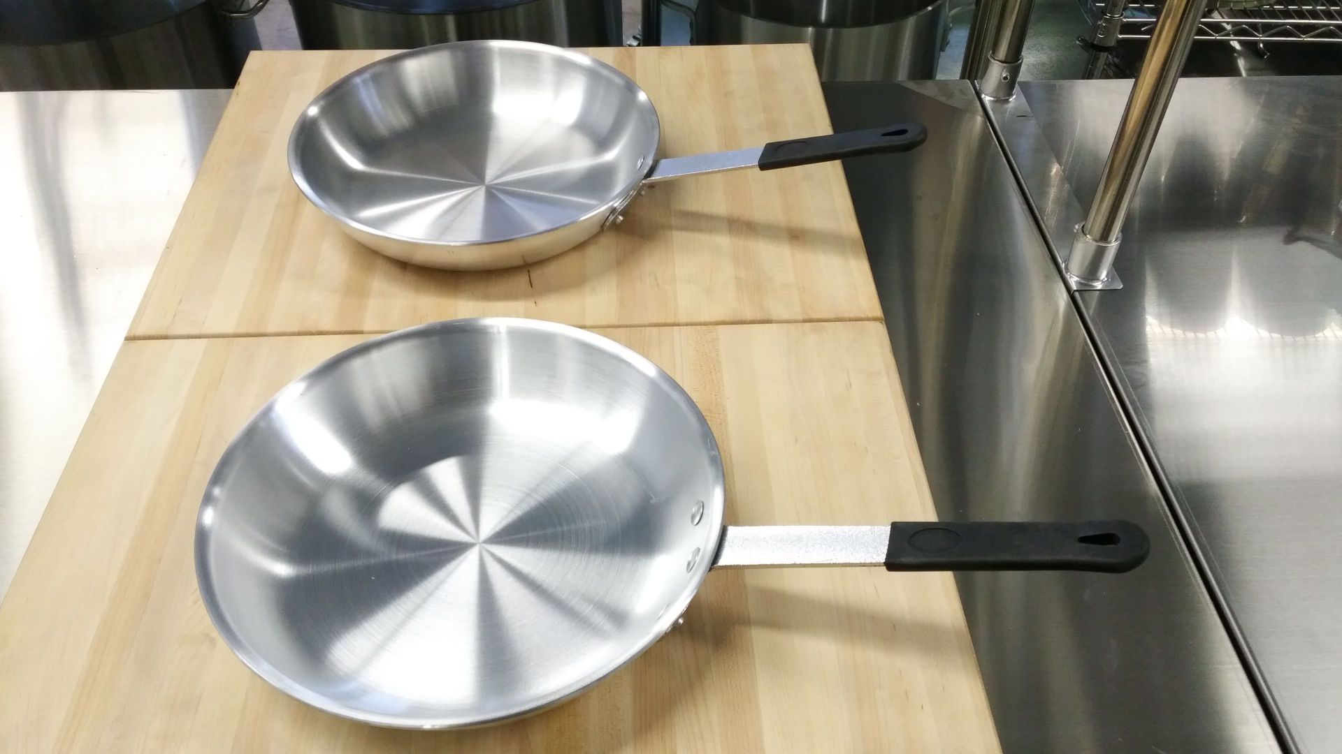 10" Aluminum Fry Pans, Johnson-Rose 63230 - Lot of 2