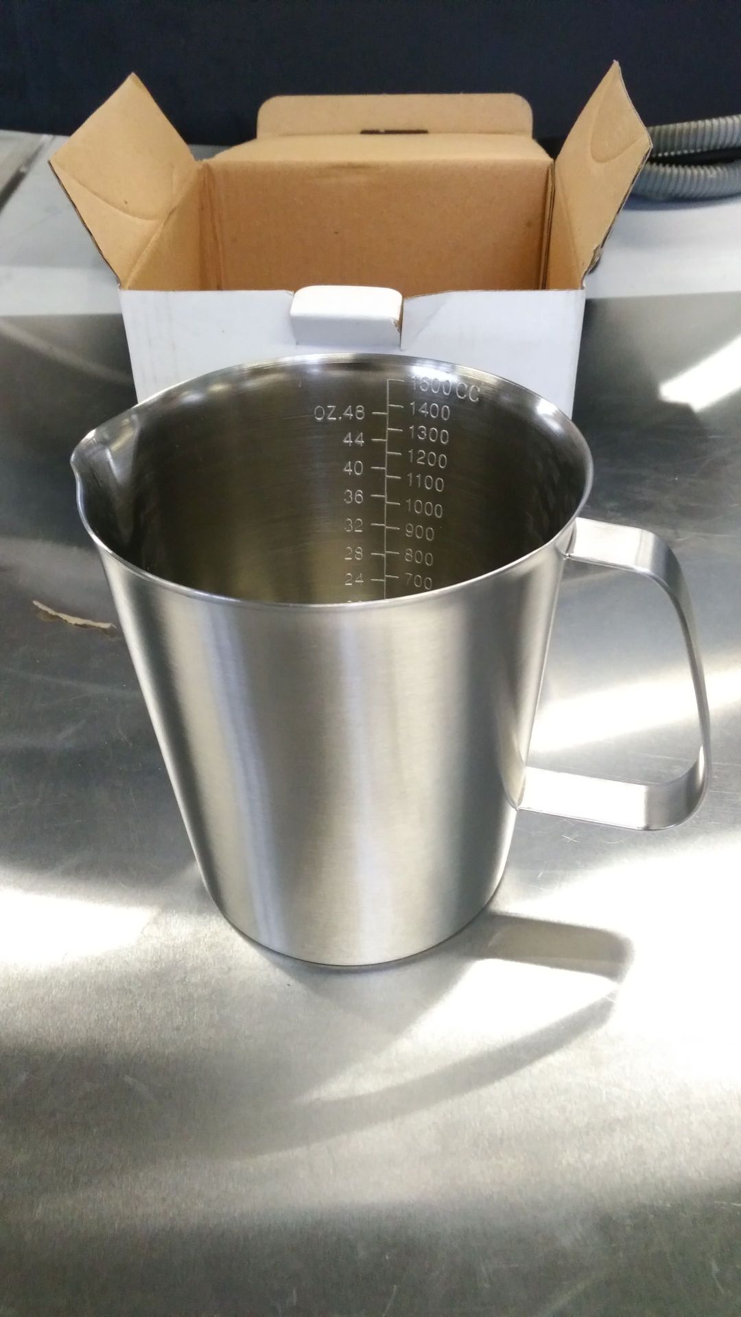 1500ml Heavy Duty Stainless Graduated Measure