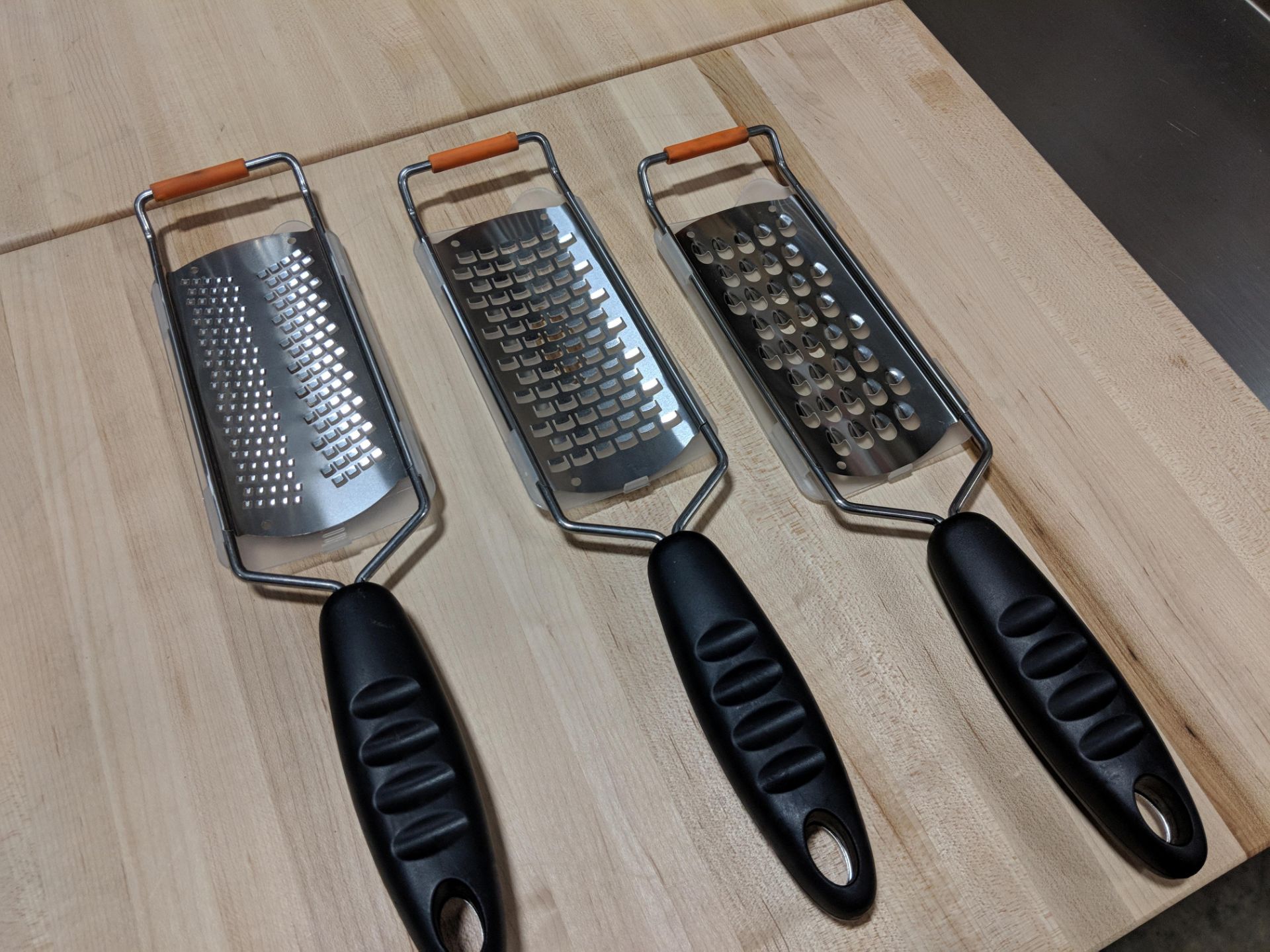 Fine, Coarse, Extra Coarse Graters - Set of 3 - Image 2 of 6