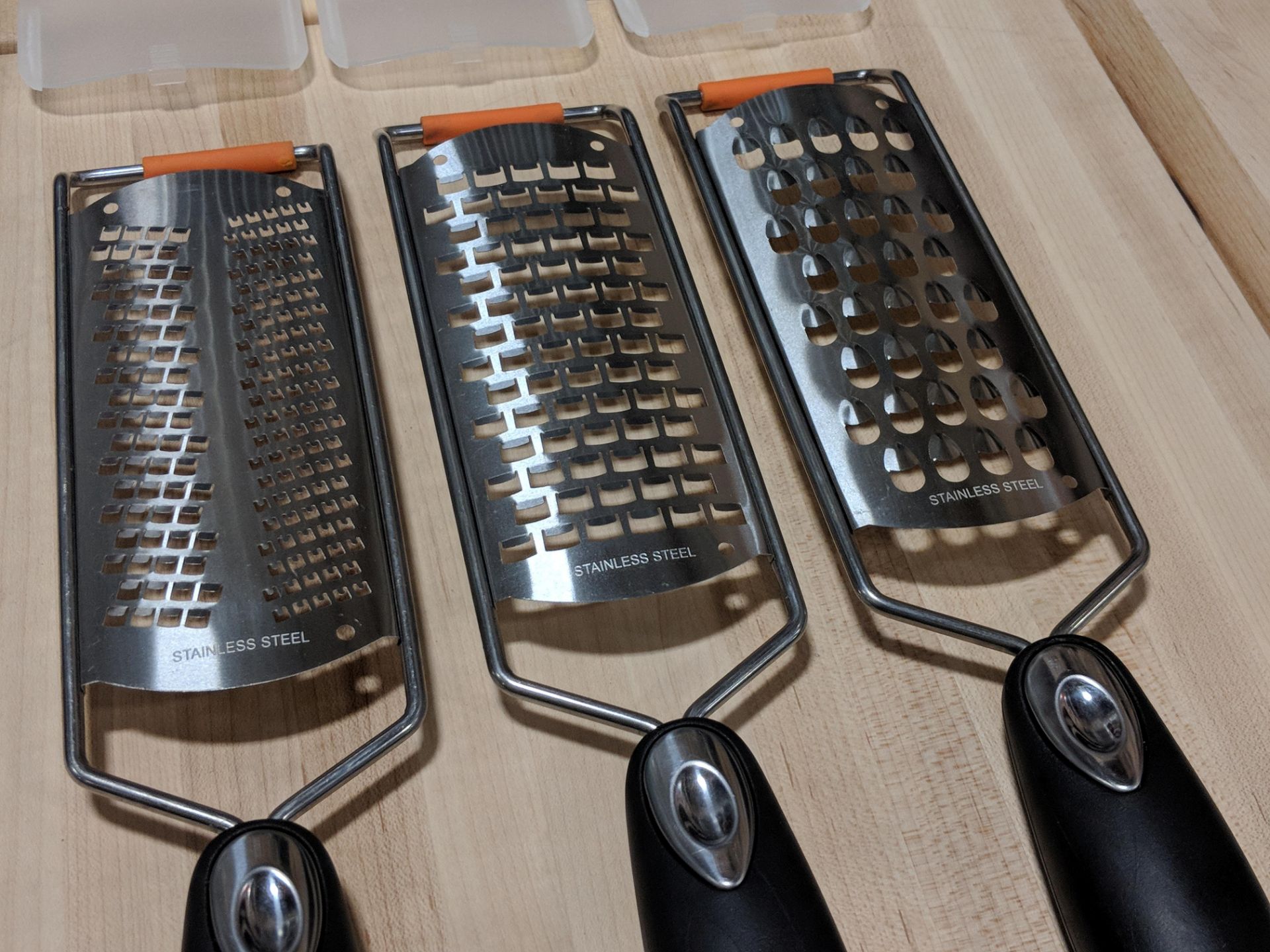 Fine, Coarse, Extra Coarse Graters - Set of 3 - Image 5 of 5