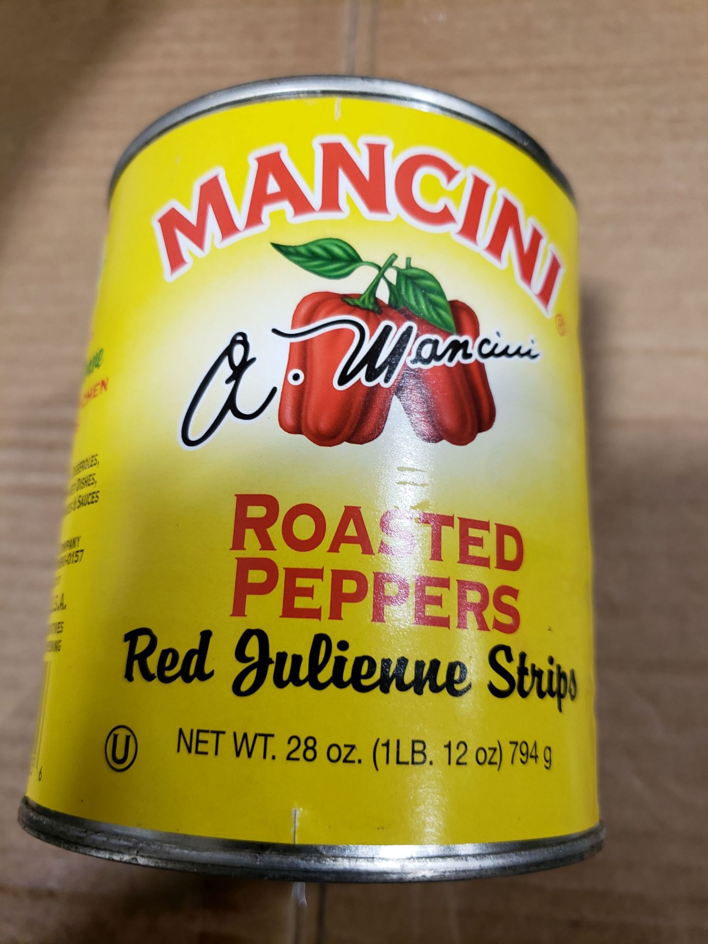 Mancini Roasted Peppers - 12 x 794gr Cans